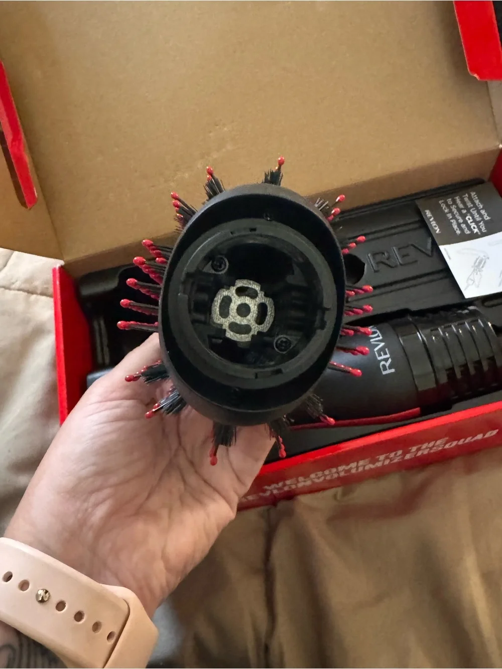 Revlon One-Step Volumizer Plus - Black & Red Hot Air Brush